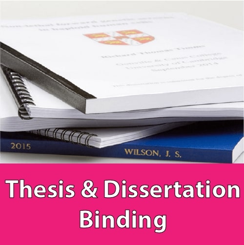 Dissertation Binding York