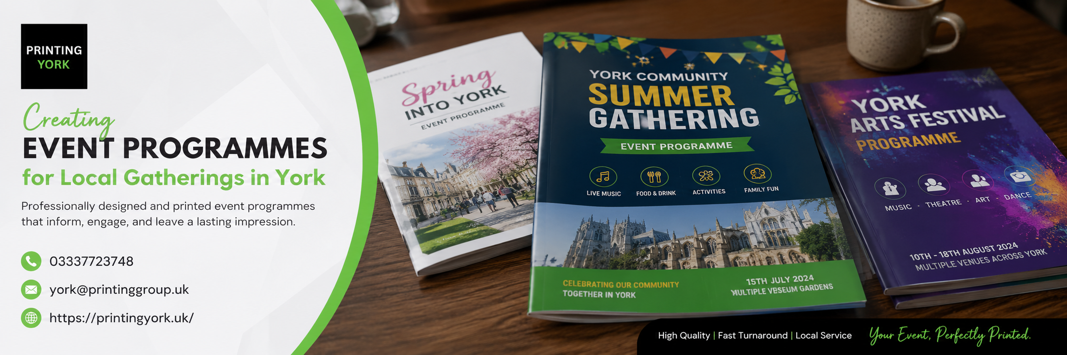 Creating Event Programmes for Local Gatherings in York