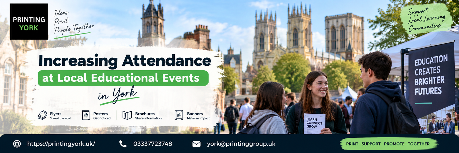 Increasing Attendance at Local Educational Events in York